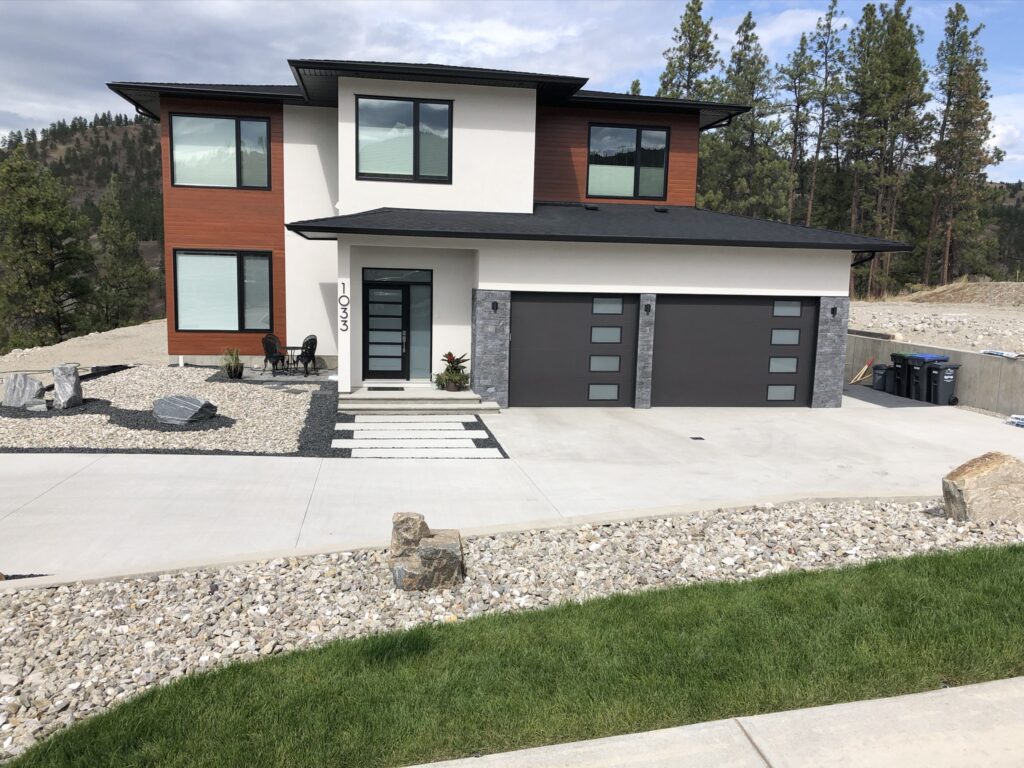 Custom Home built by Okanagan Premier Homes at The Ridge in Penticton, BC